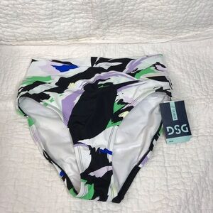 DSG V High Waist Swim Bottom Sz Small